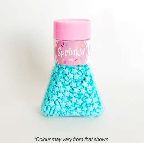 Sprink'd Sprinkles - Stars Light Blue